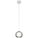 Elan Rendo Led Pendant Chrome Single Light 8"W Integrated Mini. Fixed Price $309.99.