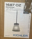 Kichler 1687OZ Hendrik 1-LIGHT Mini Pendant Lighting Fixture Bronze New. Fixed Price $138.98.