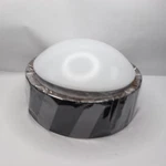 Millennium Lighting Rosata Led Flush Mount Drum Ceiling Fixture Gold 12" W. Fixed Price $38.36.