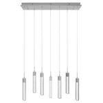 Avenue Original Glacier 7LT 130" Pendant, Chrome/bubble Crystal HF1900-7-GL-CH. Fixed Price $1239.00.