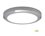 Hampton Bay 16 In. 1-LIGHT Edge-lit Chrome Dimmable Led Flush Mount. Fixed Price $34.95.