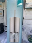 Carmelia 1-LIGHT Satin Nickel Pendant By Eglo 201424A New Free Shipping. Fixed Price $30.00.