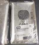Hubbell Duplex Outlet Ss Gang Receptacle Wall Plate Box Of 10 New In Pack. Fixed Price $23.97.