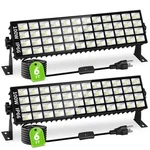 2 Pack Led Shop Lights, 100W 14000LM 6000K Plug In Garage With 6FT Powe.... Fixed Price $46.68.