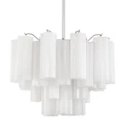 Crystorama Lighting Group ADD-306-WH Addis 20"W Waterfall Chrome. Fixed Price $1098.00.