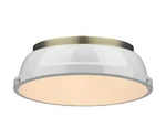 Golden Lighting Duncan 14" Wide Flush Mount Ceiling Fixture New. Fixed Price $45.00.