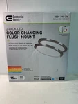 Commercial Electric LC0000155-01/BN Led Ultra-low Profile Flush Mount 5CCT (2-PA. Fixed Price $51.99.