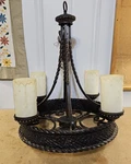 Capital Lighting Highlands Tier Chandelier 3054WB-261 Halloween Feel. Fixed Price $369.99.