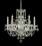 Crystorama 1005-PB-CL-MWP Traditional Crystal 5-LIGHT Hand Cut. Fixed Price $550.00.