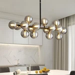 Crossio 16 Lights Mid Century Modern Chandelier Black Linear Light.... Fixed Price $240.32.
