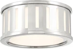Kendal Polished Nickel 2-LIGHT Flush Mount Ceiling Fixture. Fixed Price $201.99.