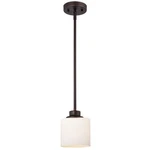 Chloe Lighting Solbi Contemporary 1 Oil Rubbed Bronze Mini Pendant.... Fixed Price $49.02.