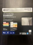 Commercial Electric 91487 4-INCH Led Frameless Adj Color Temp Recessed Light. Fixed Price $15.99.