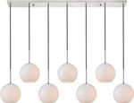 Baxter Chrome PENDANT-7 Lights Transitional Elegance. Fixed Price $619.00.