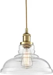 Glass Pendant Light Over Kitchen Island With Bubble Dome Shade Adjutable 47". Fixed Price $44.99.