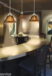 Westinghouse Bedroom Kitchen Lighting Single-light Mini-pendant Nickel. Fixed Price $33.88.