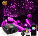 16W Starlight Headliner Kit Fiber Optic Ceiling App Sound Control Rgb. Fixed Price $98.30.