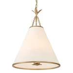 Crystorama Lighting Group 564 Broche 18"W Pendant - Gold. Fixed Price $598.00.