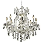 Elegant Lighting 2800D26C/RC Maria Theresa Mini Chandelier Chrome. Fixed Price $1148.00.