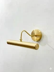 15" Raw Brass Led Picture Light - Modern Adjustable Art Gallery Wall Sconce. Fixed Price $179.00.