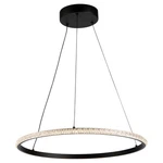 Artcraft Lighting AC6711 Nova 20"W Led Ring Chandelier - Black. Fixed Price $255.85.