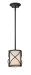 Designer's Fountain Avara One Light Mini Pendant Oil Rubbed Bronze 88630-ORB. Fixed Price $74.99.