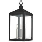 Livex Lighting 20587 Black Nyack 3-LIGHT 11"W Outdoor Taper Candle Pendant. Fixed Price $649.96.