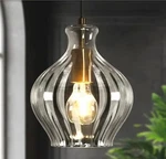 (pk Of 2 )uolfin Transitional Bell Kitchen Island Pendant Light. Fixed Price $100.00.