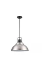 Shelston 16 In. 1-LIGHT Brushed Nickel Farmhouse Hanging Kitchen Pendant. Fixed Price $37.99.