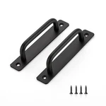 Ravinte Barn Handles 2 Pack Sliding 5" Hole Center Door.... Fixed Price $17.21.