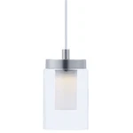 Maxim 30260 Mod 4"W Integrated Led Pendant - Nickel. Fixed Price $104.00.