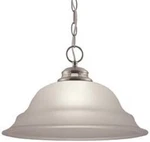 Project Source Fallsbrook 3-LIGHT Brushed Nickel Traditional Chandelier New Open. Fixed Price $65.00.