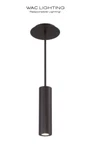 Wac Lighting Caliber 3" Wide Led Outdoor Mini Pendant Model: PD-W36610-BZ. Fixed Price $135.00.