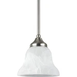 Sea Gull Brockton Light Inch Mini Pendant, Brushed Nickel, 61174-962. Fixed Price $65.97.