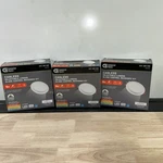 3 Pk Commercial Electric Premium Series Led Baffle Canless Recessed Light 6". Fixed Price $45.99.