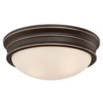 Westinghouse 63706 Meadowbrook 13" 2-LIGHT Indoor Frosted Glass Flush Mount Ceil. Fixed Price $35.00.