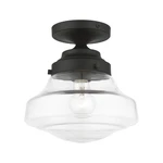 Livex Lighting 41291 Avondale 9"W Flush Mount Ceiling Fixture - Black. Fixed Price $111.96.