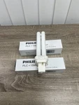 2X Philips Plc 15MM/28W/27 Fluorescent Lamp Light Bulb 2700K 2-PIN. Fixed Price $29.93.