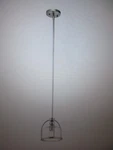 Kichler 1-LIGHT Brushed Nickel Transitional Shaded Mini Pendant Hanging. Fixed Price $74.96.