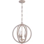 Craftmade 1043C-ATL Jeremiah Mini Chandelier Antique Linen. Fixed Price $136.50.