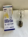Satco 50W Clear ED17 Med Base High Pressure Sodium Lamp S3131 4,000 Lumens. Fixed Price $13.95.