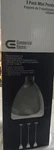 Commercial Electric Light Brushed Nickel Mini-pendant (3-PACK )brand New Set. Fixed Price $39.99.