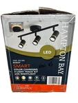 Hampton Bay Boedy, Smart Color Changing 3-LIGHT Track Kit With Nightlight. Fixed Price $99.99.