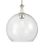 Innovations Lighting 415-1SR-G122-14 Astor 14"W Rope Detailed Nickel. Fixed Price $309.76.