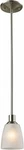 Elk Lighting 1301PS/20 Thomas Mini Pendant, Brushed Nickel. Fixed Price $44.95.