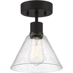 Access Lighting 63146LEDDLP-MBL/SDG Port Nine Semi-flush Mount Matte Black. Fixed Price $124.00.