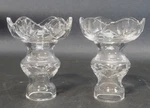 Set Of 2 Crystal 3.75" Chandelier Light Shades. Fixed Price $39.99.