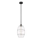 Innovations Vaz 1LT 10" Stem Mini Pendant, Bk/cl 616-1S-BK-G557-10CL. Fixed Price $418.00.