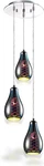 Triple Dome Pendant Light - 3 Sphere Shaped Glass Globes. Fixed Price $165.99.