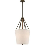 Nuvo Lighting Seneca 3 17" Pendant Mahogany Bronze 60-5899. Fixed Price $254.98.